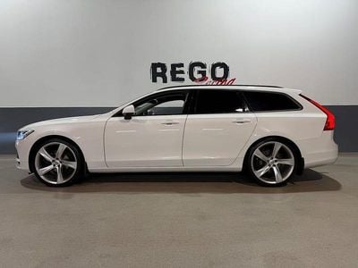 Begagnad Volvo V90 150 HK (110 kW) 2018 Vit Kombi