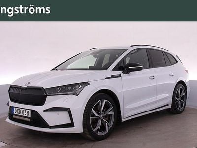 Begagnad Skoda Enyaq iV SportLine 150 kW (204 HK) 2022 Vit SUV