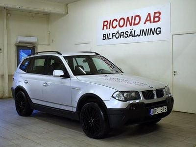 Silvermetallic Begagnad 2003 BMW X3 Sport Line SUV | 69 900 kr (Lite dyr)