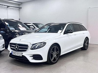 Begagnad Mercedes E220 AMG 194 HK (142 kW) 2018 Vit Kombi