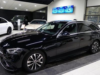 Svart Begagnad 2023 Mercedes C220 AMG line Kombi | 449 000 kr (Bra pris)