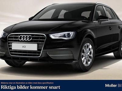 Mytsvart metallic Begagnad 2016 Audi A3 Sportback Halvkombi | 149 000 kr (Marknadspris)