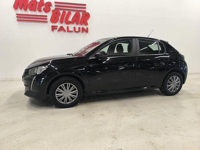 Begagnad Peugeot 208 Active 75 HK (55 kW) 2021 Svart Halvkombi