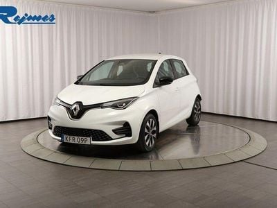 Glaciär vit Begagnad 2022 Renault Zoe Evolution Halvkombi | 179 800 kr (Marknadspris)