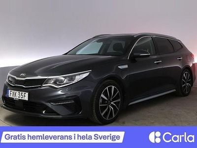 Begagnad Kia Optima Hybrid Sport 205 HK (150 kW) 2020 Grå Sedan