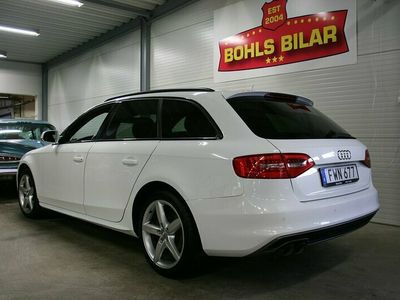 Begagnad Audi A4 Sport 191 HK (140 kW) 2015 Vit Kombi