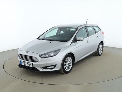 Begagnad Ford Focus Titanium 95 HK (69 kW) 2017 Grå Kombi