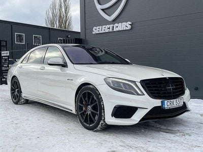 Vit Begagnad 2014 Mercedes S63 AMG AMG Sedan | 599 900 kr