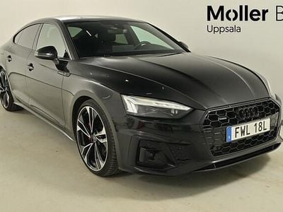 Mytsvart metallic Begagnad 2023 Audi A5 Sportback S-Line Halvkombi | 434 900 kr (Lite dyr)