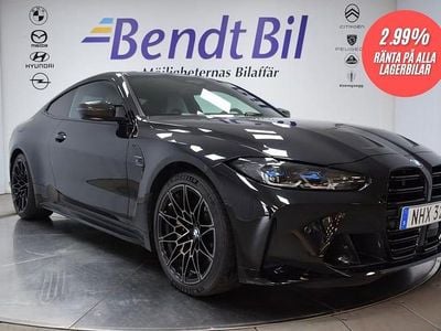 Begagnad BMW M4 Competition Edition 510 HK (375 kW) 2023 Svart (safirsvart metallic) Sportkupé