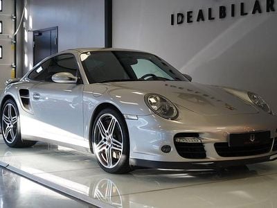 Begagnad Porsche 911 Turbo 480 HK (353 kW) 2007 Silver Sportkupé