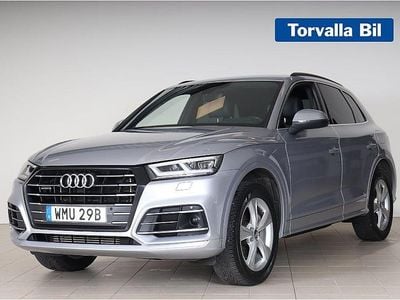 Begagnad Audi Q5 S-Line 367 HK (269 kW) 2020 Silver SUV