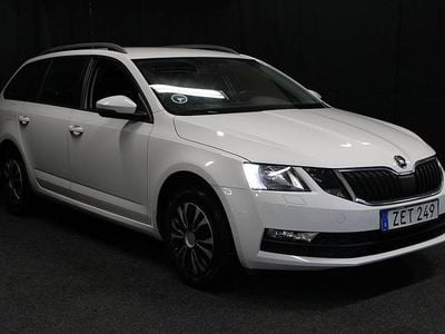 Vit Begagnad 2018 Skoda Octavia Kombi | 149 900 kr (Marknadspris)