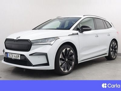 begagnad Skoda Enyaq iV 80X AWD SportLine Drag AdapFart Elstol V-hjul 2022, SUV