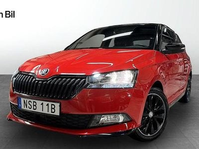 Begagnad Skoda Fabia Monte Carlo 95 HK (69 kW) 2020 Röd Halvkombi