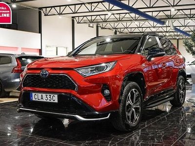Röd Begagnad 2020 Toyota RAV4 Hybrid Premium SUV | 379 500 kr (Marknadspris)