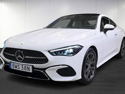 Vit Begagnad 2024 Mercedes CLE200 Avantgarde Sportkupé | 529 900 kr