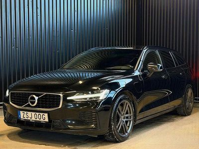 Svart Begagnad 2020 Volvo V60 R-Design Kombi | 249 900 kr (Dyr)