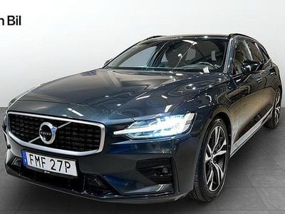 Grå Begagnad 2019 Volvo V60 R-Design Kombi | 269 500 kr (Marknadspris)