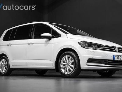 Begagnad VW Touran 150 HK (110 kW) 2018 Vit Minibuss