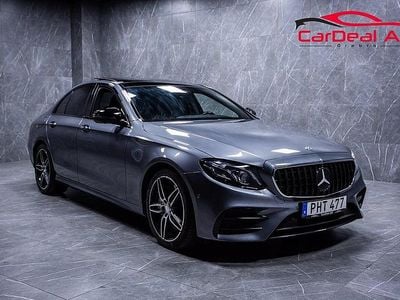 Grå Begagnad 2017 Mercedes E350 AMG Sedan | 279 800 kr (Marknadspris)