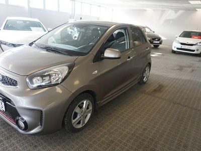 Begagnad Kia Picanto 67 HK (49 kW) 2015 Grå Halvkombi