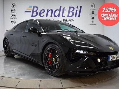 Begagnad Lotus Emeya 450 kW (612 HK) 2024 Stellar black metallic Halvkombi