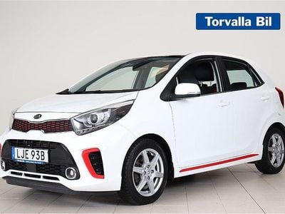 Vit Begagnad 2019 Kia Picanto GT-Line Halvkombi | 134 000 kr (Marknadspris)