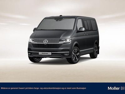 Indiumgrå met Begagnad 2023 VW Multivan Highline Van | 639 000 kr (Marknadspris)