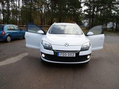 Vit Begagnad 2012 Renault Mégane GrandTour Kombi | 85 000 kr (Lite dyr)