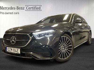 Begagnad Mercedes E300 AMG line 313 HK (230 kW) 2025 Grå (grey) Kombi