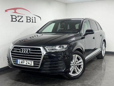 Svart Begagnad 2015 Audi Q7 S-Line SUV | 279 900 kr (Marknadspris)