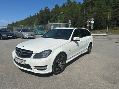 begagnad Mercedes C220 T CDI 170hk AMG Dragkrok Navi Toppskick