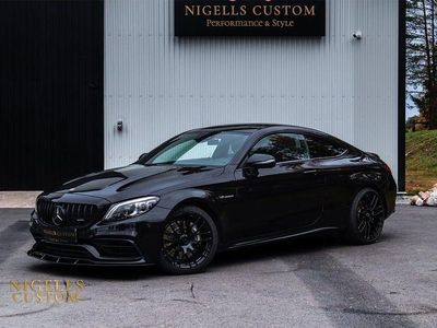 Begagnad Mercedes C63 AMG AMG 476 HK (350 kW) 2021 Svart Sportkupé