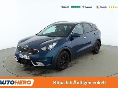 Begagnad Kia Niro Active 143 HK (105 kW) 2017 Blå SUV