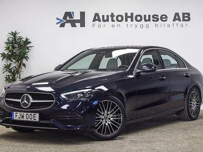 Begagnad Mercedes C200 Premium 204 HK (150 kW) 2022 Blå Sedan