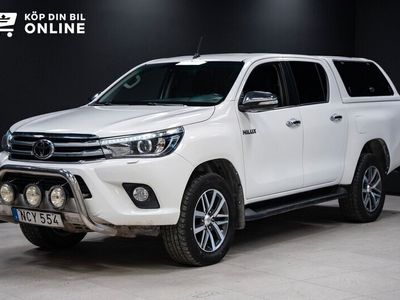 begagnad Toyota HiLux Dubbelhytt 2.4 AWD PREMIUM D-VÄRMARE Euro 6