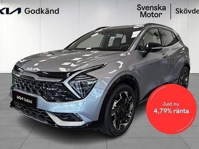 Grå Begagnad 2024 Kia Sportage GT-Line SUV | 454 200 kr (Marknadspris)