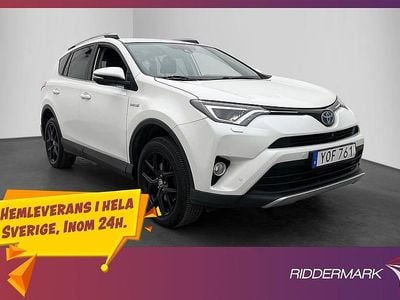 Vit Begagnad 2018 Toyota RAV4 Hybrid Executive SUV | 249 800 kr (Marknadspris)