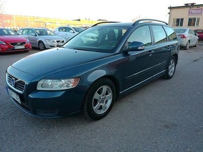 Begagnad Volvo V50 Kinetic 116 HK (85 kW) 2010 Blå Kombi