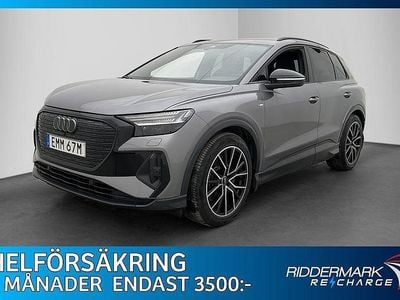 Begagnad Audi Q4 e-tron S-Line 219 kW (299 HK) 2022 Grå SUV