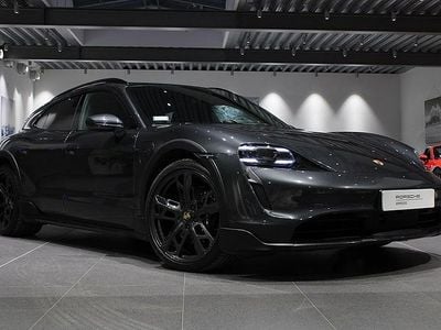 Mörkgrå Begagnad 2021 Porsche Taycan Cross Turismo Kombi | 795 000 kr (Dyr)