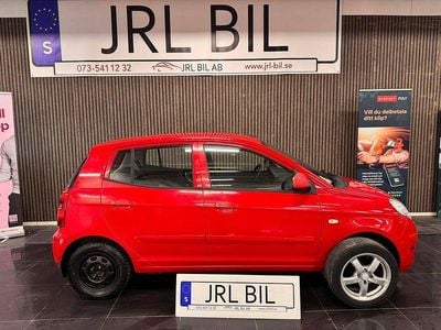Begagnad Kia Picanto Comfort 65 HK (47 kW) 2009 Röd Halvkombi