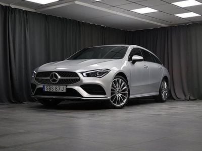 Silver Begagnad 2023 Mercedes CLA250e Shooting Brake Premium Kombi | 324 000 kr (Superpris)
