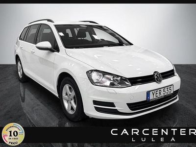 Begagnad VW Golf VII 110 HK (80 kW) 2016 Vit Kombi