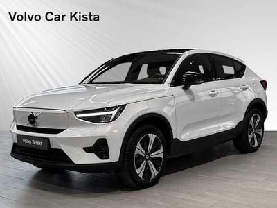 Vit Begagnad 2023 Volvo C40 Plus SUV | 319 900 kr (Bra pris)