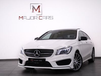 begagnad Mercedes CLA220 Shooting Brake 7G-DCT AMG Night Panorama 177hk