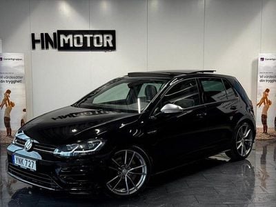 Svart Begagnad 2018 VW Golf VII R Halvkombi | 299 900 kr (Dyr)