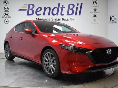 Ny Mazda 3 Exclusive-Line 140 HK (102 kW) 2025 Soul red crystal Halvkombi