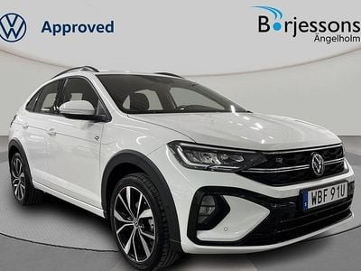 Vit Begagnad 2024 VW Taigo R-line SUV | 249 000 kr (Marknadspris)